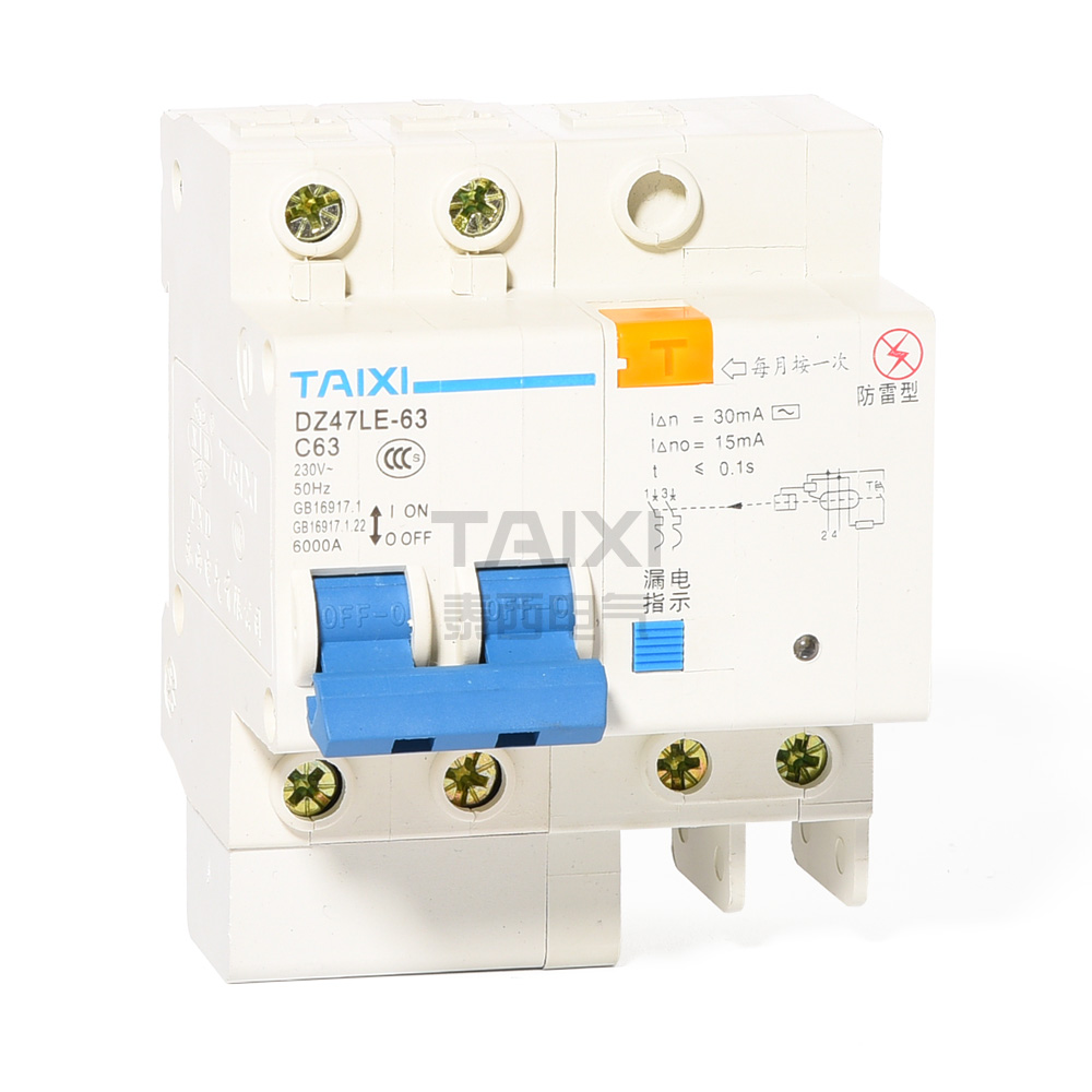 Disjoncteur à courant résiduel de foudre - TAIXI Electric