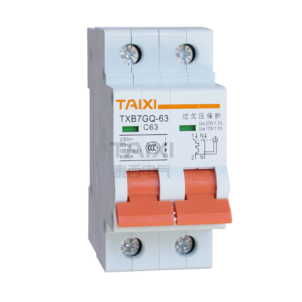 Disjoncteur de protection de sous-tension et de surtension - TAIXI